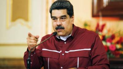 Maduro afirma que Venezuela descubrió una medicina que elimina el covid 19./AFP.