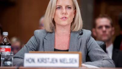 La secretaria de Seguridad Nacional de Estados Unidos, Kirstjen Nielsen. EFE/Archivo