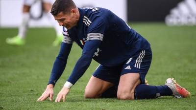 Cristiano Ronaldo quiere salir de la Juventus tras los fracasos en la Champions League. Foto AFP.