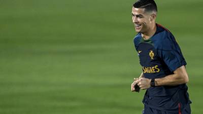 Este sábado, Cristiano Ronaldo, participó en el primer entrenamiento que la Seleçao en Qatar, luego de estar fuera por gastroenteritis.