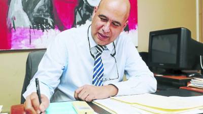 El diputado por el PAC Rafael Virgilio Padilla.