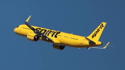 Imagen de archivo de un avión de Spirit Airlines.