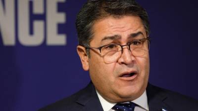 Foto del expresidente de Honduras, Juan Orlando Hernández.