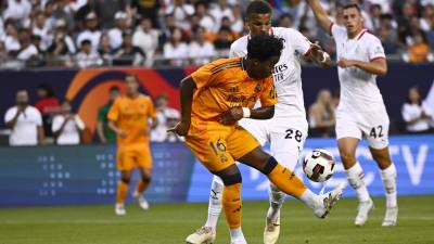 Real Madrid y Milan se enfrentaron este miércoles en amistoso en su gira por Estados Unidos.