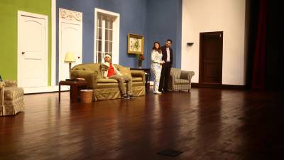 Elenco. Ocho actores son los encargados de dar vida a la obra.