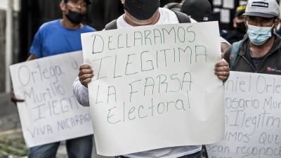 Ortega logró su quinta reelección, la cuarta de manera consecutiva, pero la comunidad internacional, en su mayoría, no reconoce los resultados de las elecciones del pasado 7 de noviembre en Nicaragua.