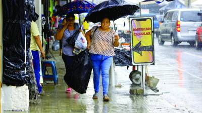 <b>Las lluvias se extenderán toda la semana.</b>