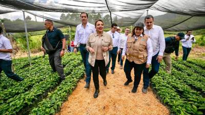La presidenta Xiomara Castro anunció ayer en San Francisco de Opalaca, Intibucá, la construcción de la represa El Tablón sobre el río Chamelecón.