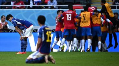 Las imágenes de la espectacular victoria de 1-0 de Costa Rica ante Japón en el Mundial de Qatar 2022.