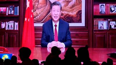 Xi pronunció este domingo su discurso de Año Nuevo destacando los logros de China.