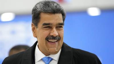 Fotografía de archivo del presidente venezolano, Nicolás Maduro, mientras llega a la Cumbre BRICS en Kazán, Rusia, el 24 de octubre de 2024.
