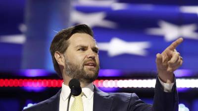 El senador de Ohio J.D. Vance es el compañero de fórmula de Donald Trump.