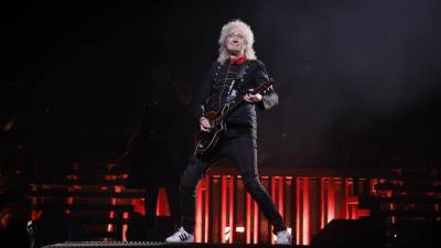 Imagen de archivo del músico Brian May.