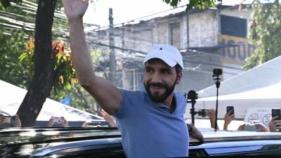 Bukele se declaró ganador de los comicios en El Salvador.