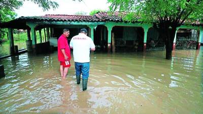 Una vez más la zona sur de Honduras muestra su vulnerabilidad ante eventos naturales no tan exigentes. Fotos: Emilio flores