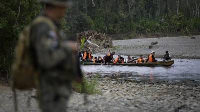 La selva del Darién es conocida como tapón del Darién.