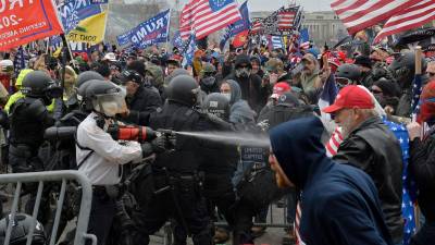 El llamado de Trump a protestas hace temer incidentes similares al asalto al capitolio.