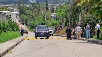 En la escena había más de 50 casquillos de bala.