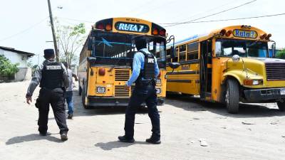 La ruta 7 en San Pedro Sula ha paralizado operaciones al menos tres veces en el año por la extorsión.