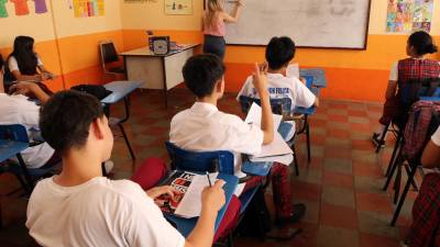 Esta semana comenzaron clases las escuelas bilingües con modelo anglosajón.