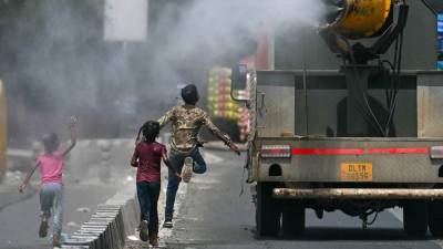 Varios países en Asia enfrentaron olas de calor con temperaturas récord en mayo.