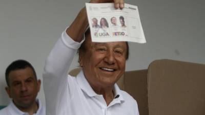 Rodolfo Hernández, candidato presidencial en segunda vuelta electoral en Colombia. Fotografía: EFE