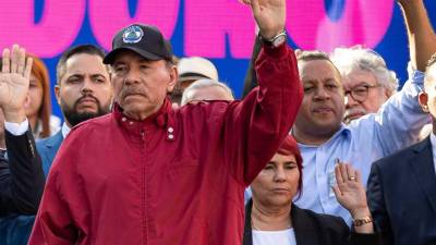 Presidente de Nicaragua, Daniel Ortega.