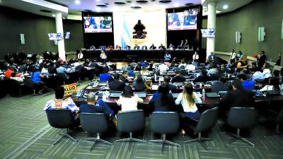 <b>Esta semana están paralizadas las sesiones en el Congreso Nacional.</b>