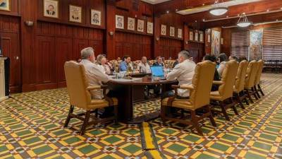 La sesión se realizó en el salón consistorial y sin acceso a medios de comunicación.