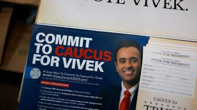 Donald Trump, Ron DeSantis, Nikki Haley, Vivek Ramaswamy y Asa Hutchinson buscan ser el candidato a la Casa Blanca por el Partido Republicano.