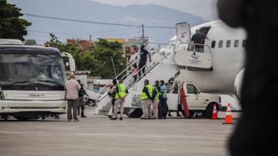 Los Gobiernos de EEUU y México han deportado a miles de migrantes haitianos en las últimas semanas.