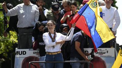 La líder opositora María Corina Machado denunció que teme por su vida en Venezuela.
