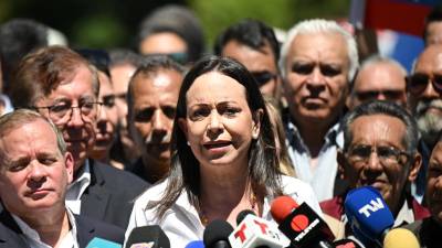 María Corina Machado ganó las primarias opositoras para las elecciones presidenciales.