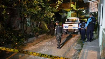 Escena del crimen en Choloma | Fotografía de archivo