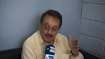 Fotografía de archivo del exfiscal general hondureño Ángel Edmundo Orellana. EFE/Gustavo Amador