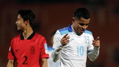 La Selección de Honduras aguantó el tipo y sacó un empate 2-2 ante Corea del Sur, jugando con un hombre menos, en el Mundial Sub-20.