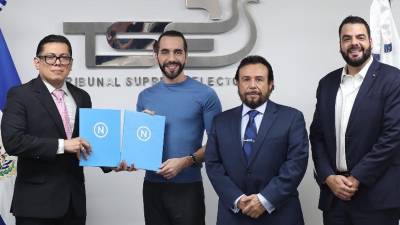 Nayib Bukele, actual presidente de El Salvador.