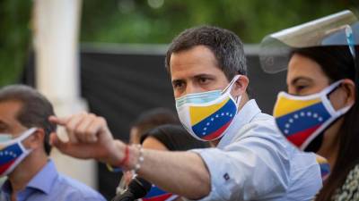 El opositor venezolano Juan Guaidó.