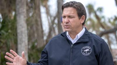 El gobernador republicano de Florida, Ron DeSantis.