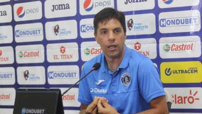 César Vigevani dio sus valoraciones tras el triunfo de Motagua ante Real España por la jornada 15 del torneo Apertura 2023.