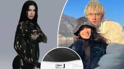 Megan Fox tendrá a su primer hijo junto a Machine Gun Kelly