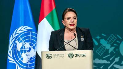 Xiomara Castro dio un poderoso discurso en la Cumbre del Clima COP28.