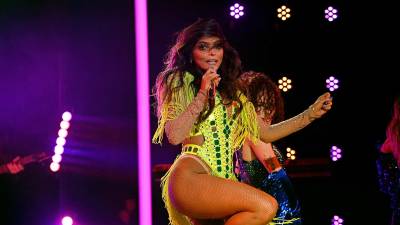 La cantante Ana Bárbara en la pasada edición de Premio Lo Nuestro.