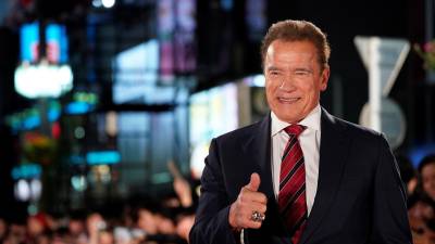 El actor, empresario y político Arnold Schwarzenegger.