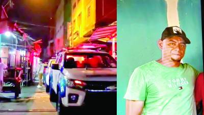 El cambista Ronal Geovany Ulloa fue asesinado dentro del bar en el barrio El Centro.