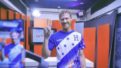 Mitchell Watson visitó las instalaciones de Diario LA PRENSA para contar un poco de su historia.