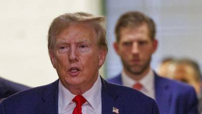 La eventual presencia de Donald Trump en las papeletas electorales de dos estados de Estados Unidos depende de la interpretación que se dé a un solo párrafo de la Constitución. EFE