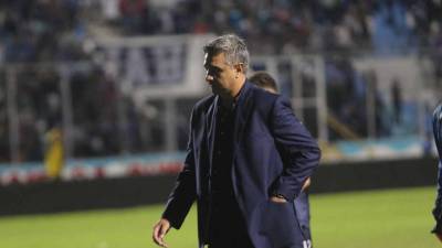 Diego Vázquez, entrenador del Motagua.