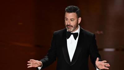 El anfitrión de los premios Óscar fue Jimmy Kimmel.