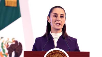 La presidenta de México, Claudia Sheinbaum.